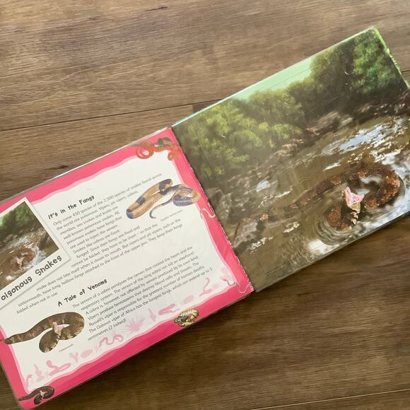 Jigsaw Killer Creatures Snakes 5 24-Piece Jigsaw Puzzles New - Picture 3 of 4